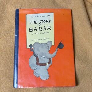 The Story of Babar Book brunhoff 1961 Ed